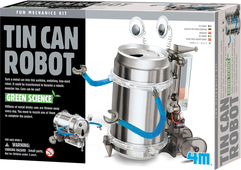 Tin can robot store walmart