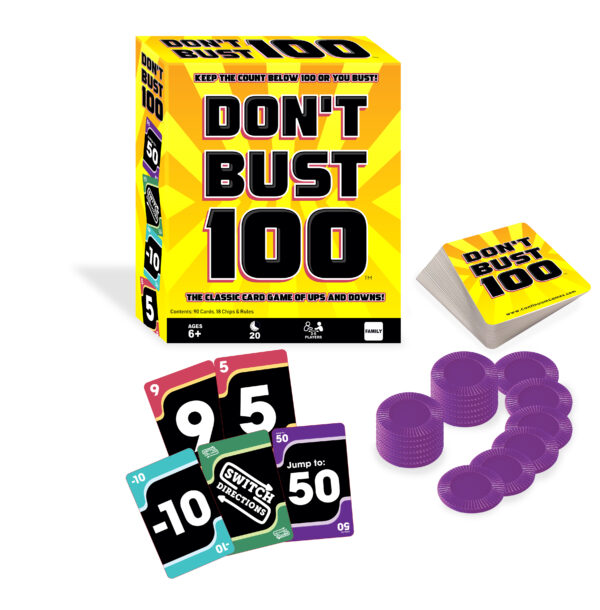 Don't Bust 100 Card Game